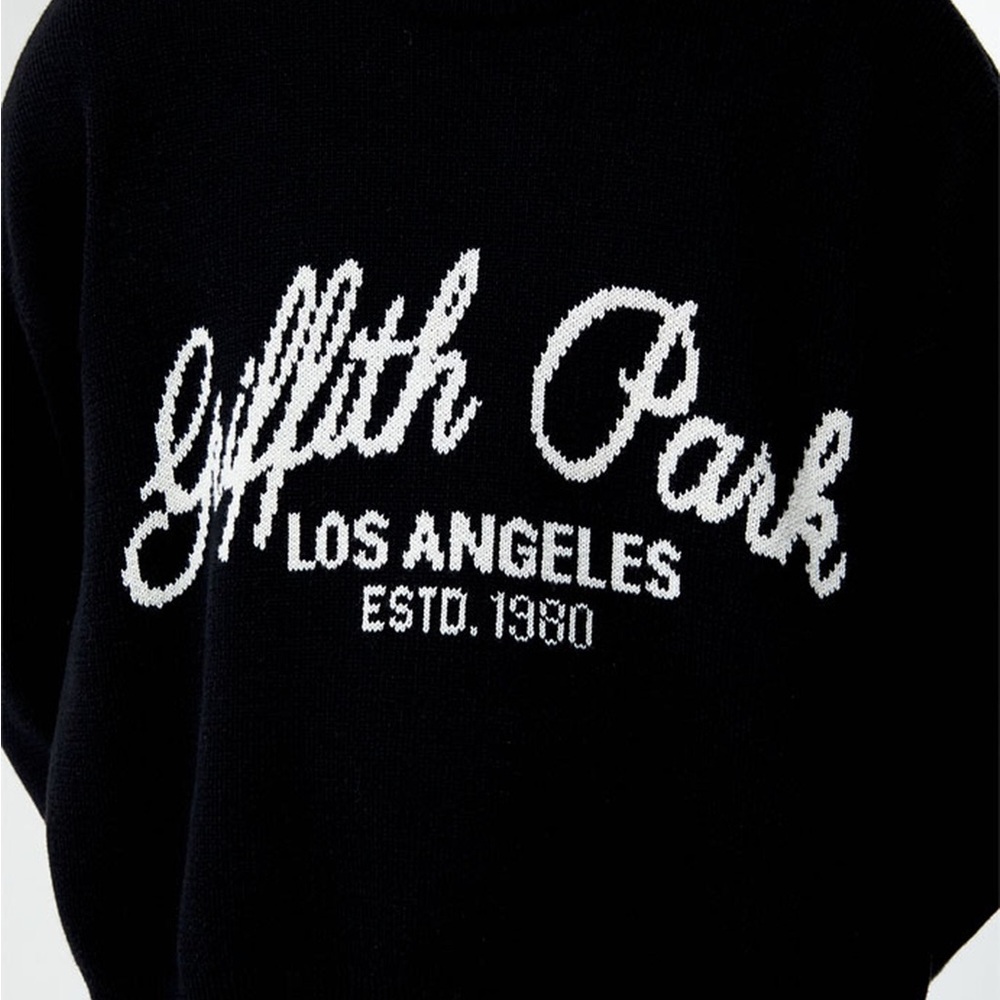 PacSun Griffith Park Los Angeles Black Logo Sweatshirt